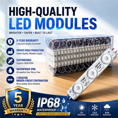 7415 IP68 DC12V MINI 3 LED -modul